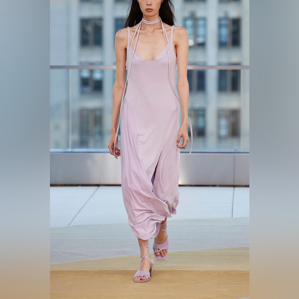 Jonathan simkhai Roxanne dress in lilac